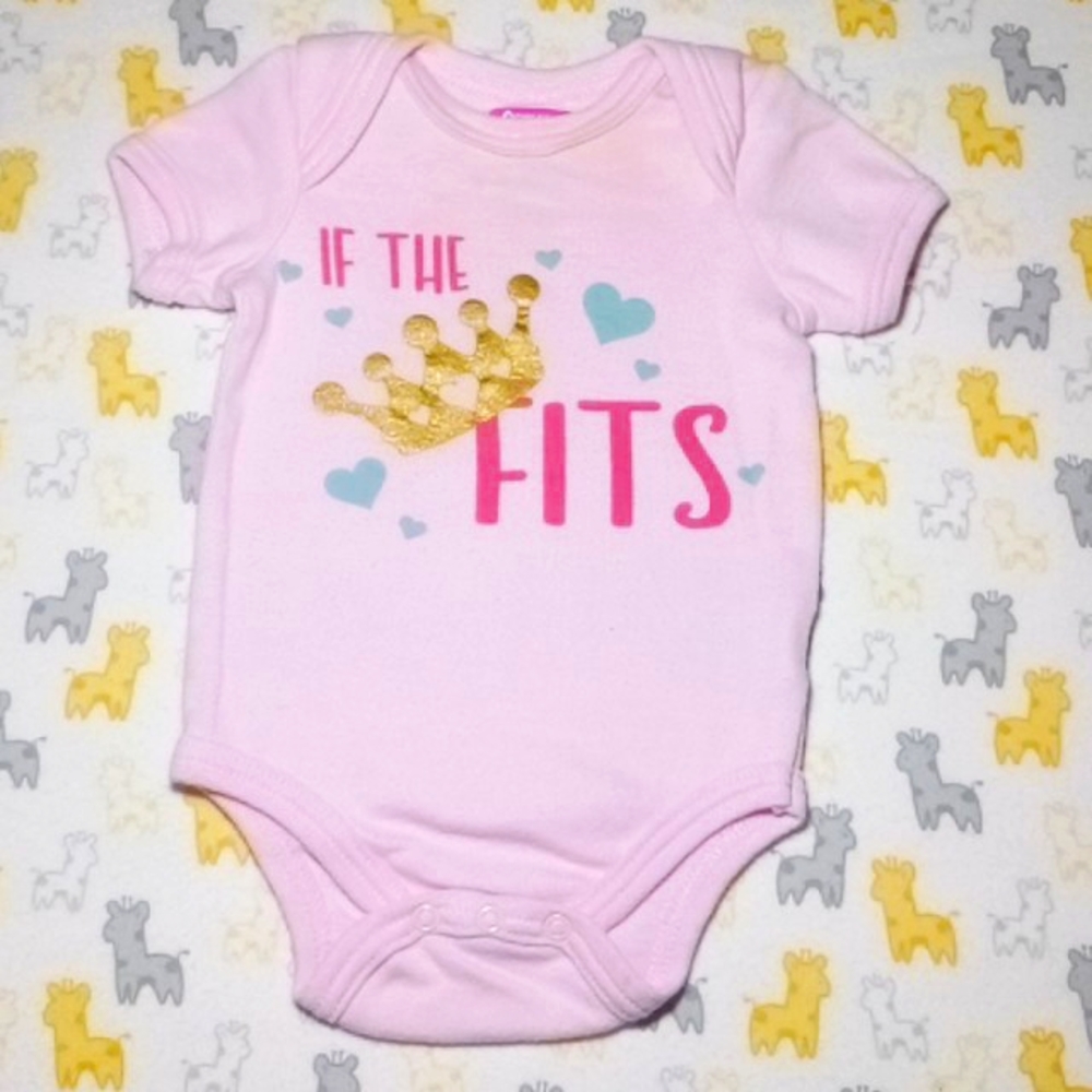 $2 Add-on Messy If The Crown Fits Princess Jumper